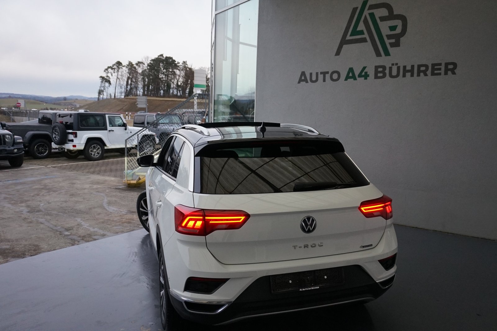VW T-Roc 2.0 TDI Advance 4Motion DSG-Automat 150PS aus erste, Diesel, Second hand / Used, Automatic - 7