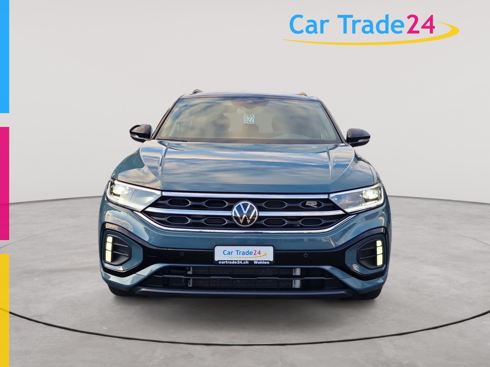 VW T-Roc 1.5 TSI EVO R-Line DSG AHK, Benzin, Occasion / Gebraucht, Automatik - 3