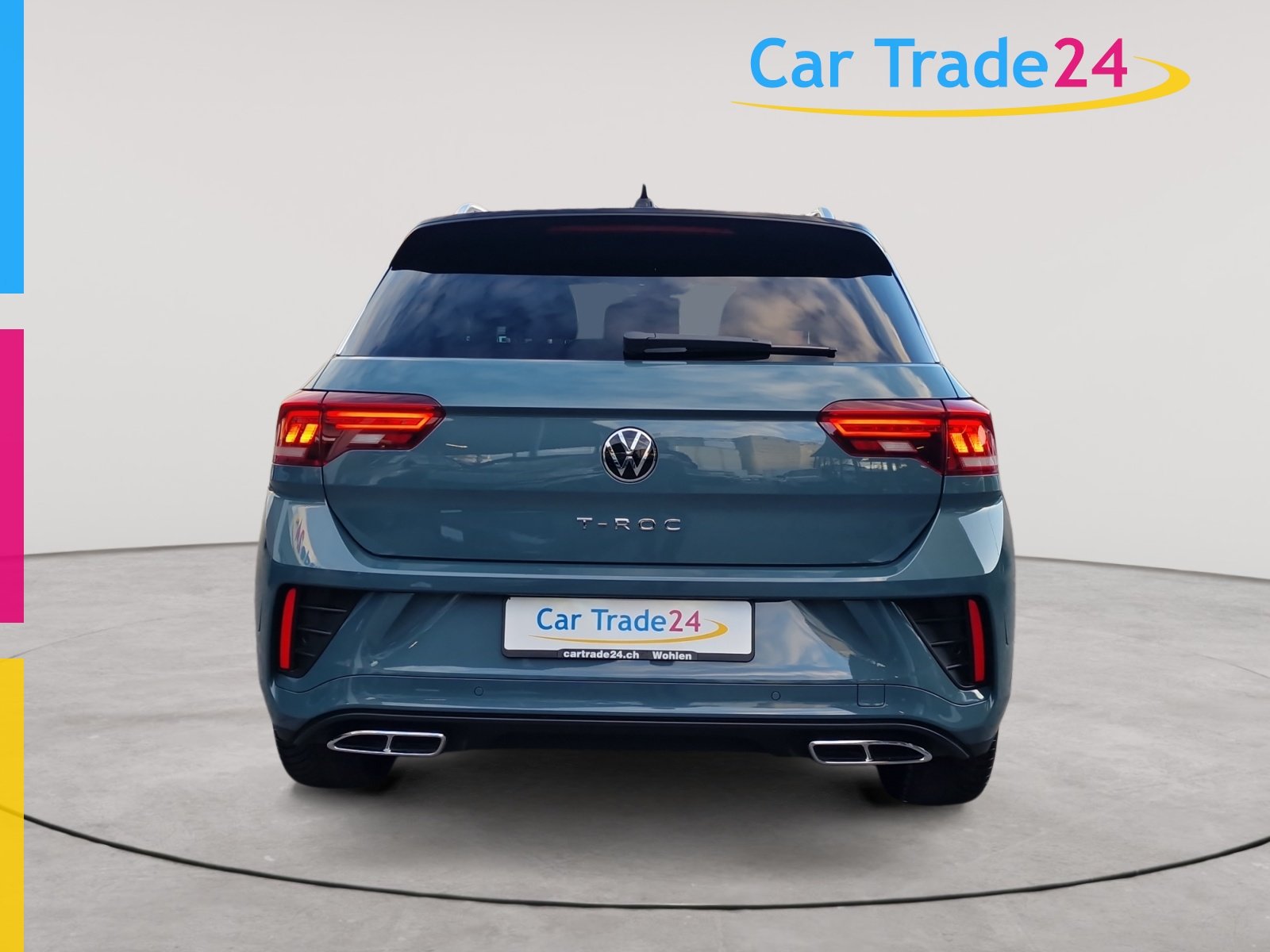 VW T-Roc 1.5 TSI EVO R-Line DSG AHK, Benzin, Occasion / Gebraucht, Automatik - 7