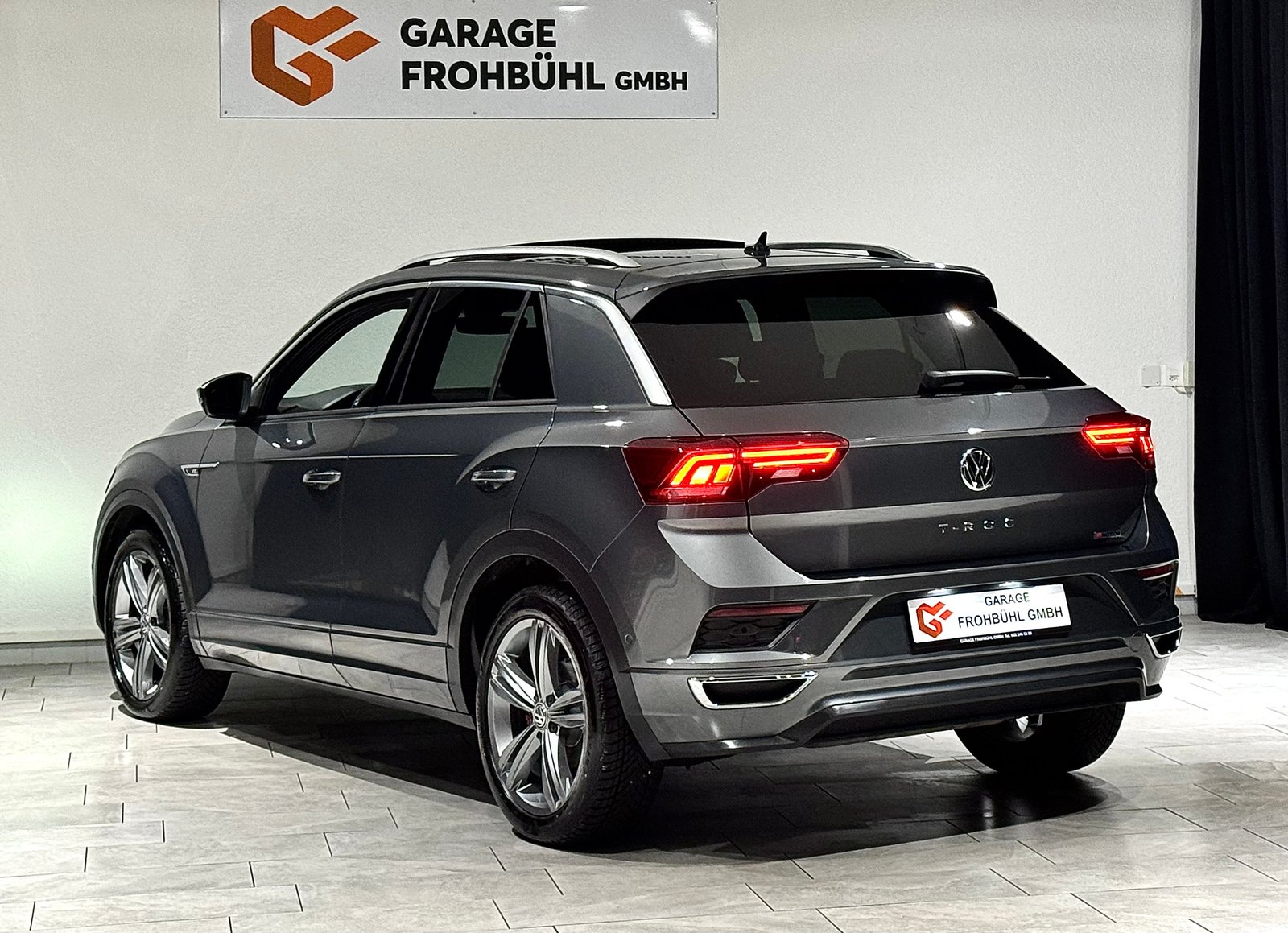 VW T-Roc 2.0 TSI R-Line Sport DSG 4Motion 1.Hand CH, Petrol, Second hand / Used, Automatic - 5