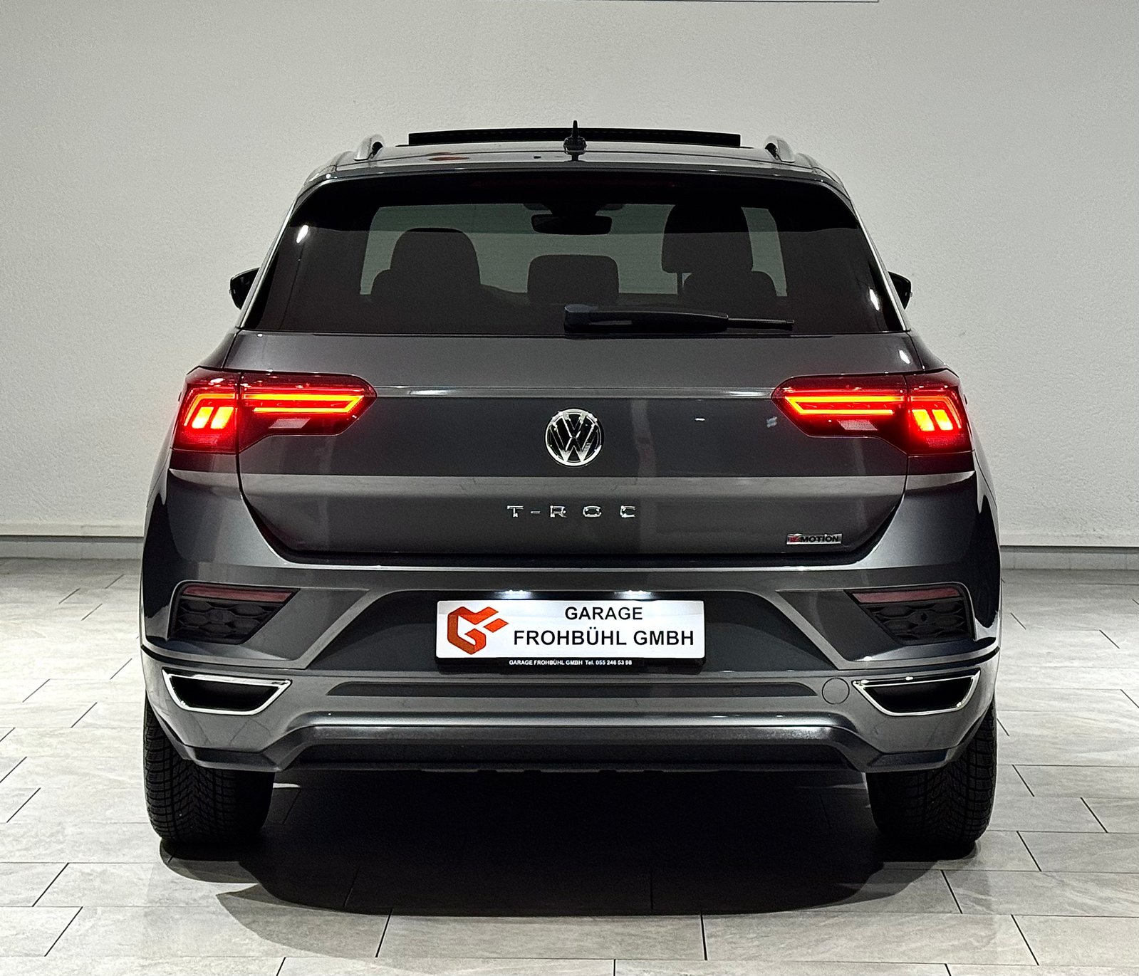 VW T-Roc 2.0 TSI R-Line Sport DSG 4Motion 1.Hand CH, Petrol, Second hand / Used, Automatic - 7