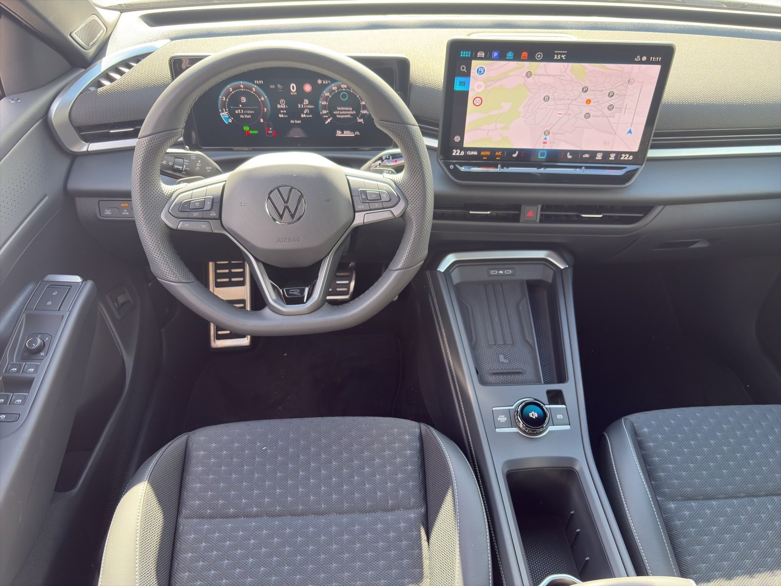 VW T-Roc 1.5 eTSI R-Line DSG, Hybride Léger Essence/Électricité, Occasion / Utilisé, Automatique - 7
