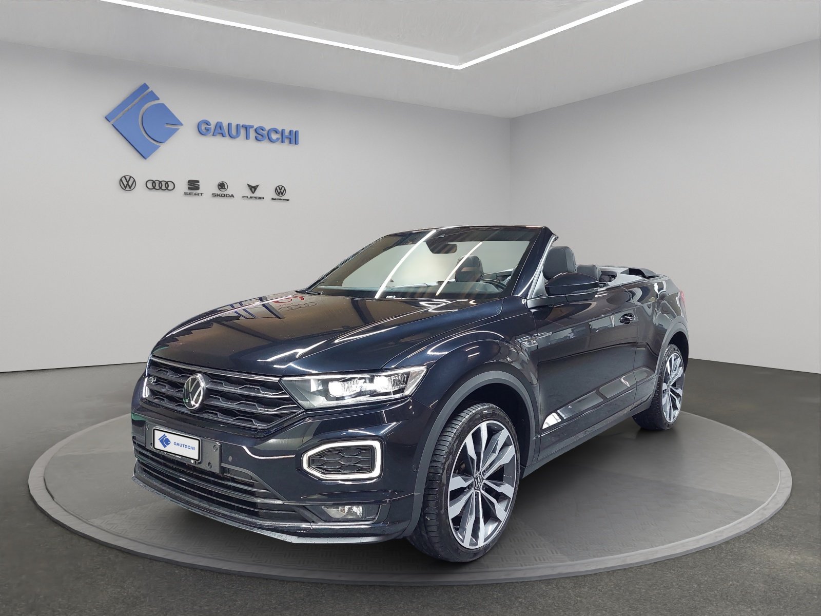 VW T-Roc Cabriolet 1.5 TSI EVO R-Line DSG, Petrol, Second hand / Used, Automatic - 2