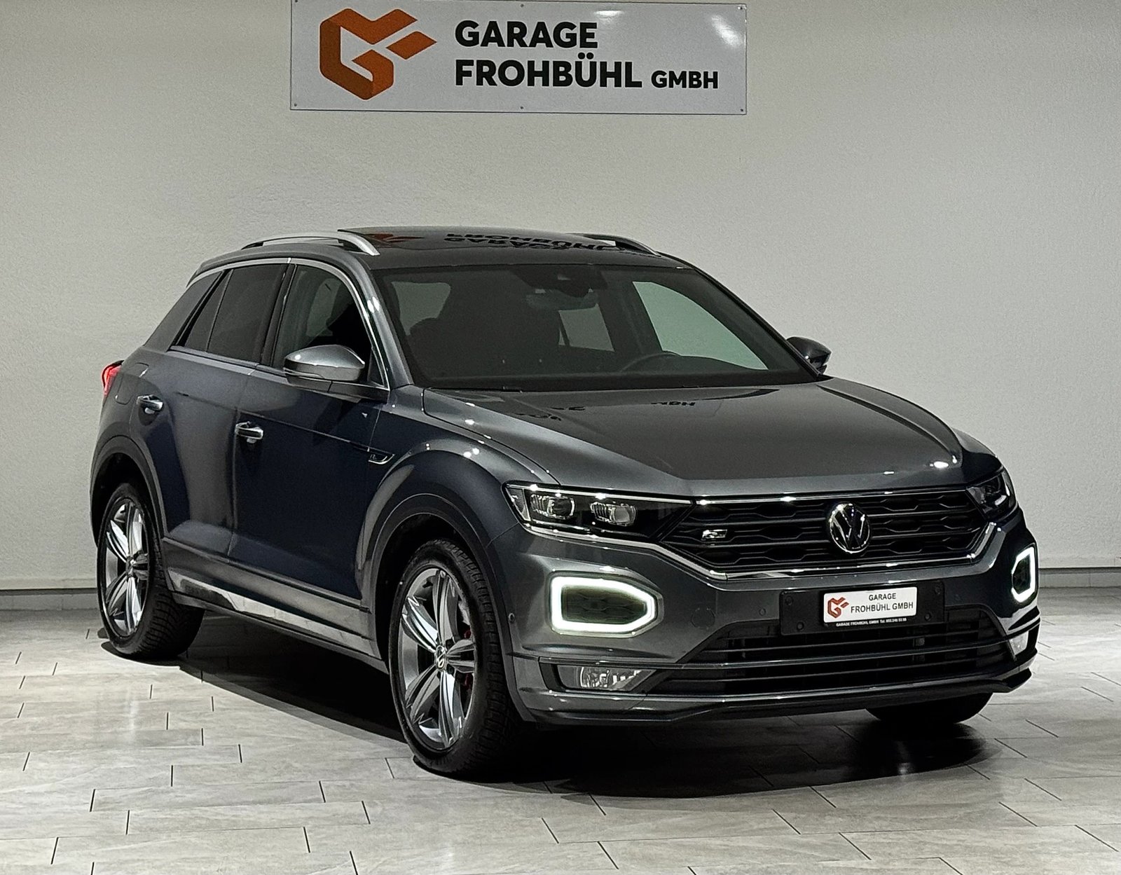VW VW T-Roc 2.0 TSI R-Line Sport DSG 4Motion 1.Hand CH, Petrol, Second hand / Used, Automatic - 3