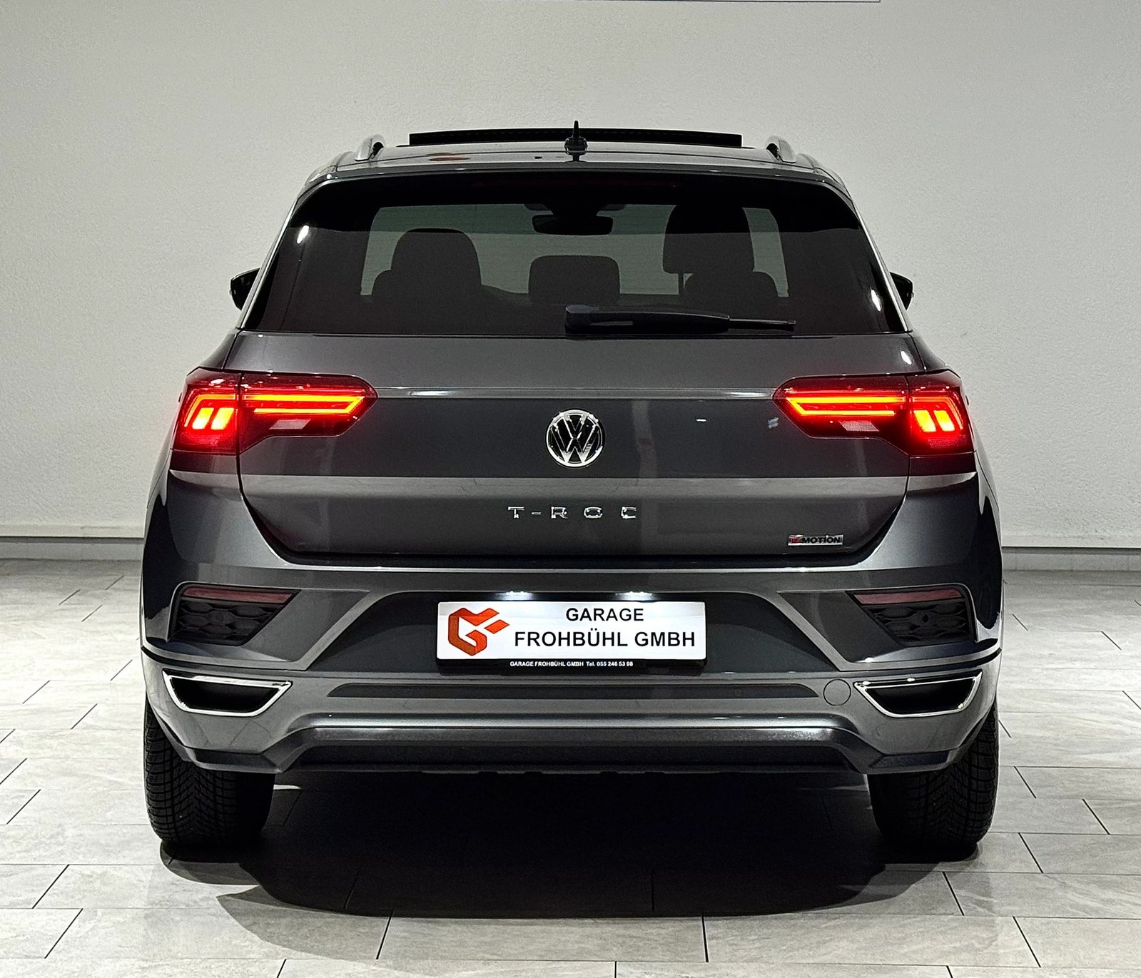 VW VW T-Roc 2.0 TSI R-Line Sport DSG 4Motion 1.Hand CH, Petrol, Second hand / Used, Automatic - 7
