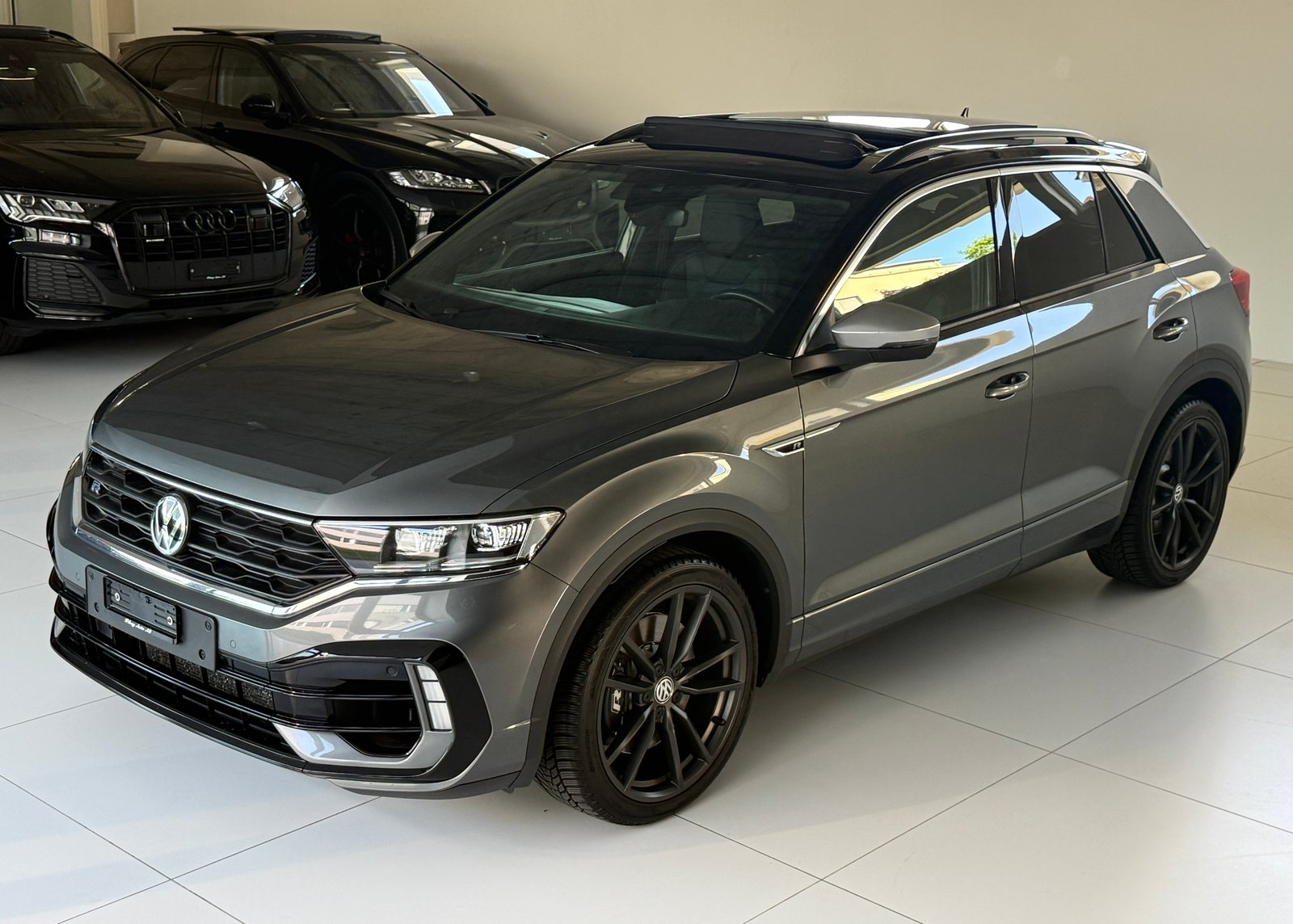 VW T-Roc 2.0 TSI R DSG 4Motion ***1. Hand**CH-Fahrzeug***Pan, Benzin, Occasion / Gebraucht, Automatik - 5