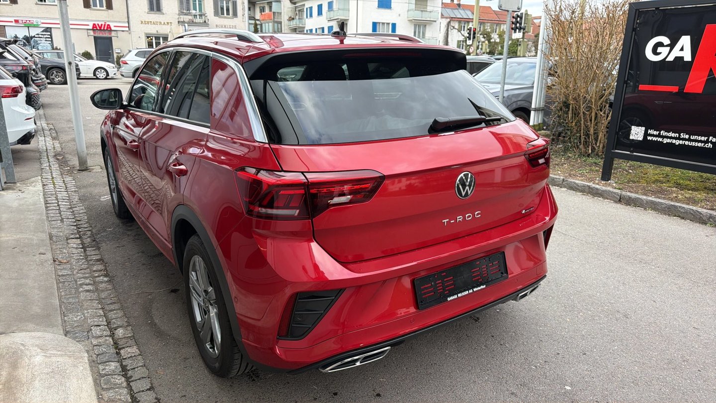 VW T-Roc R-LINE 4MOTION *** PANORAMAGLASDACH ANHÄNGEKUPPLU, Petrol, Second hand / Used, Automatic - 6
