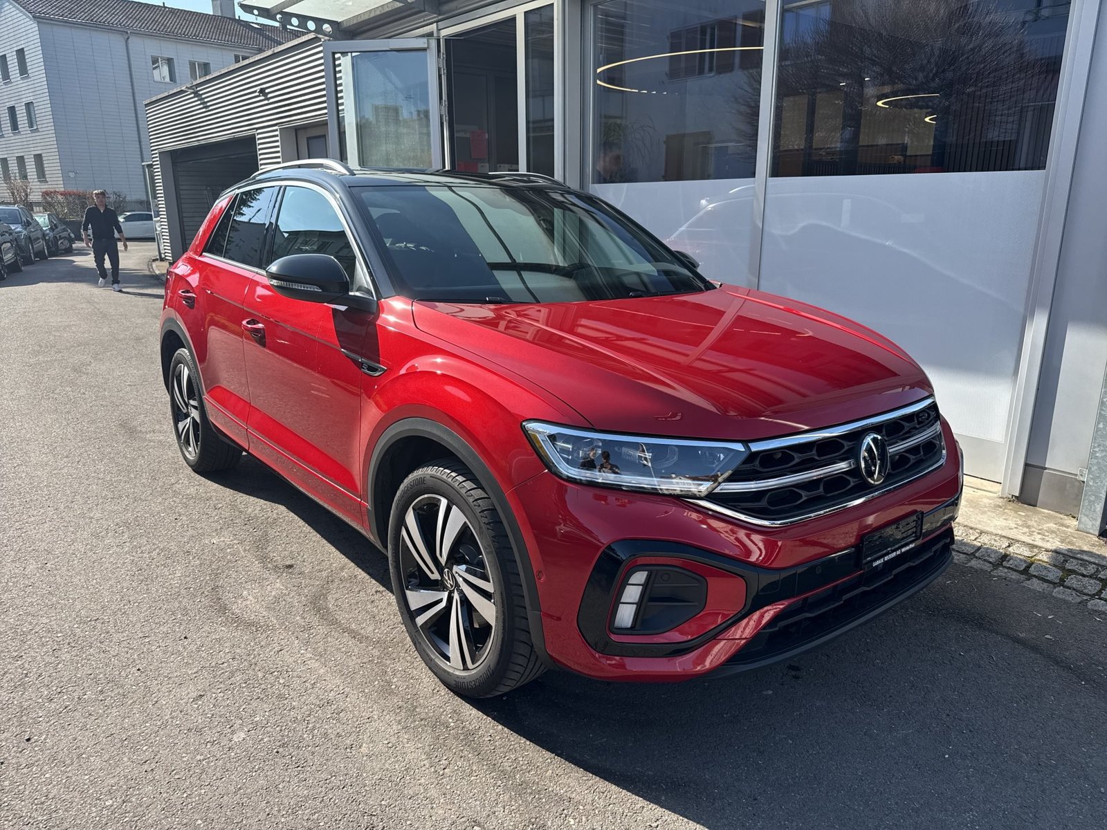 VW T-Roc R-Line 4Motion *** TRAUM IN KINGS RED ***, Benzina, Occasioni / Usate, Automatico - 3