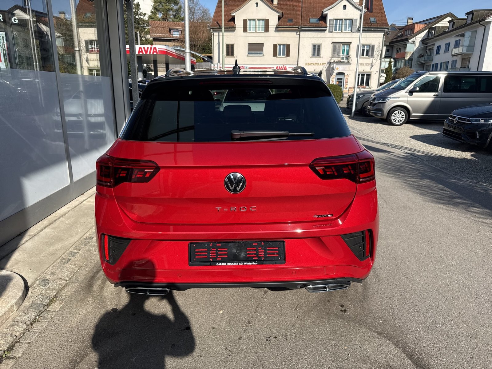 VW T-Roc R-Line 4Motion *** TRAUM IN KINGS RED ***, Benzina, Occasioni / Usate, Automatico - 5