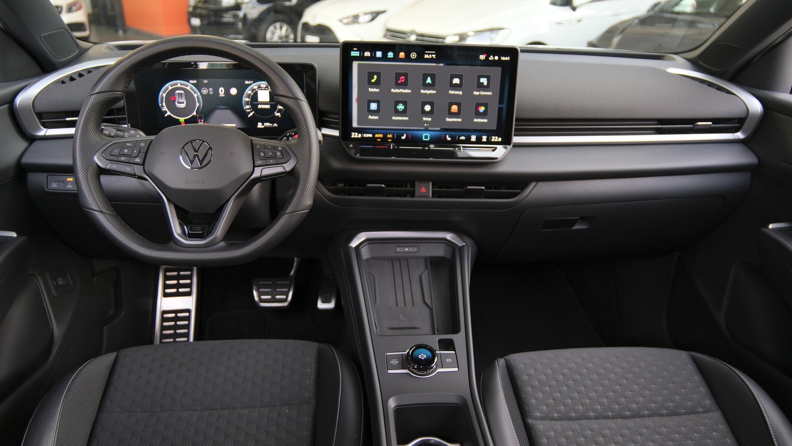 VW T-Roc 1.5 eTSI mHEV R-Line DSG Black Style, Hybride Léger Essence/Électricité, Occasion / Utilisé, Automatique - 6