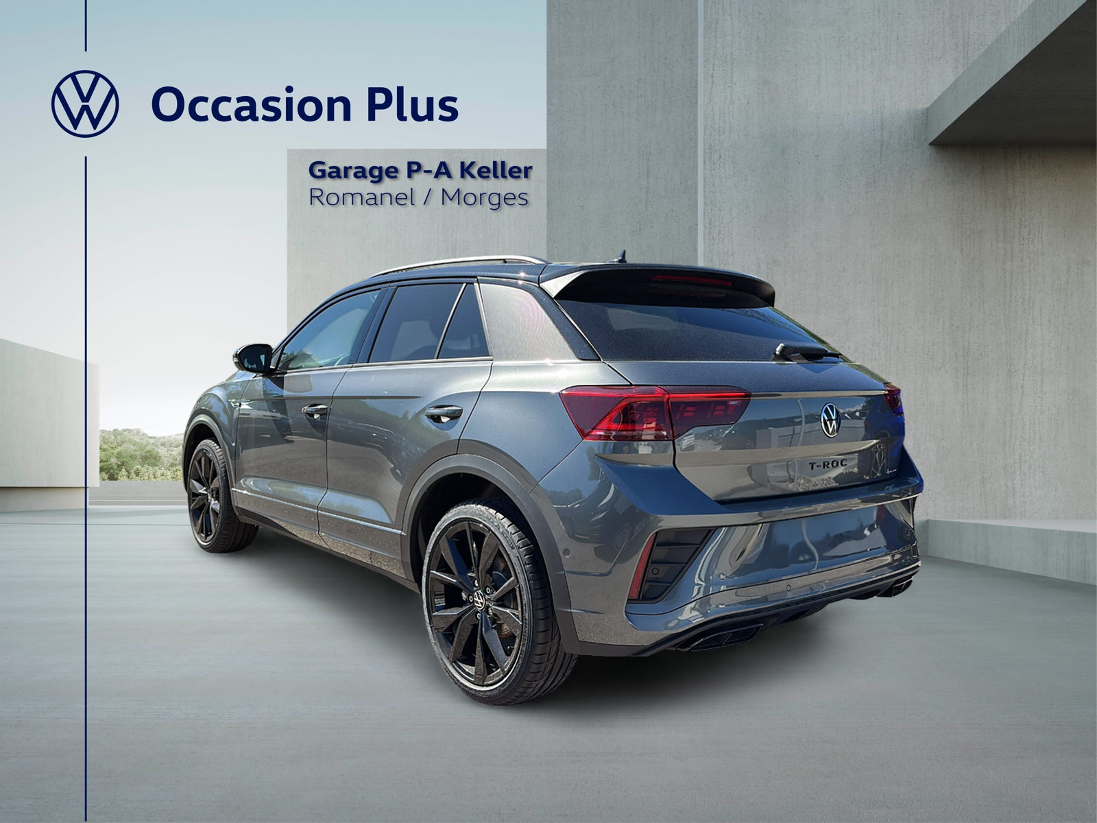 VW T-Roc R-Line, Essence, Occasion / Utilisé, Automatique - 3