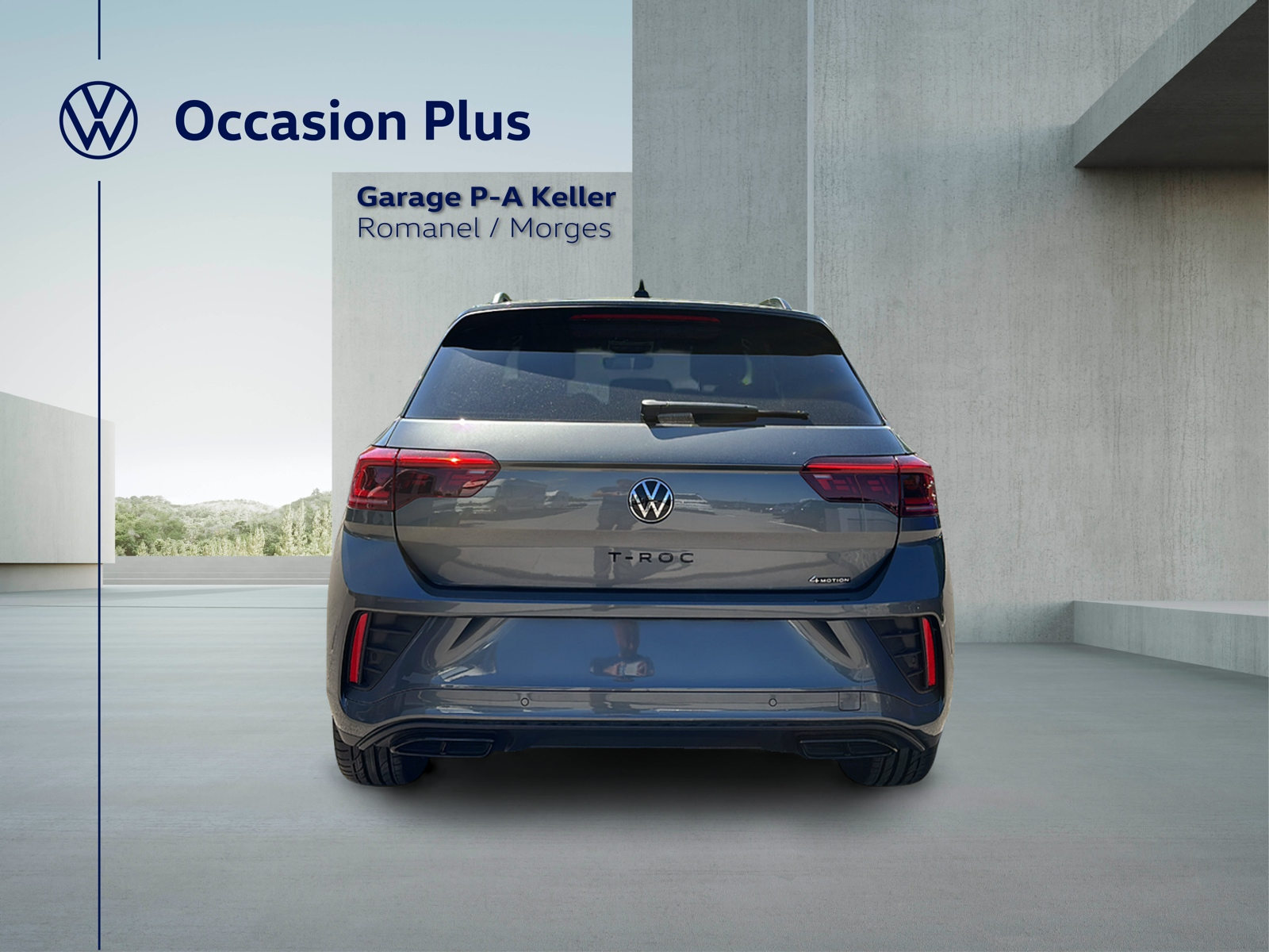 VW T-Roc R-Line, Essence, Occasion / Utilisé, Automatique - 4