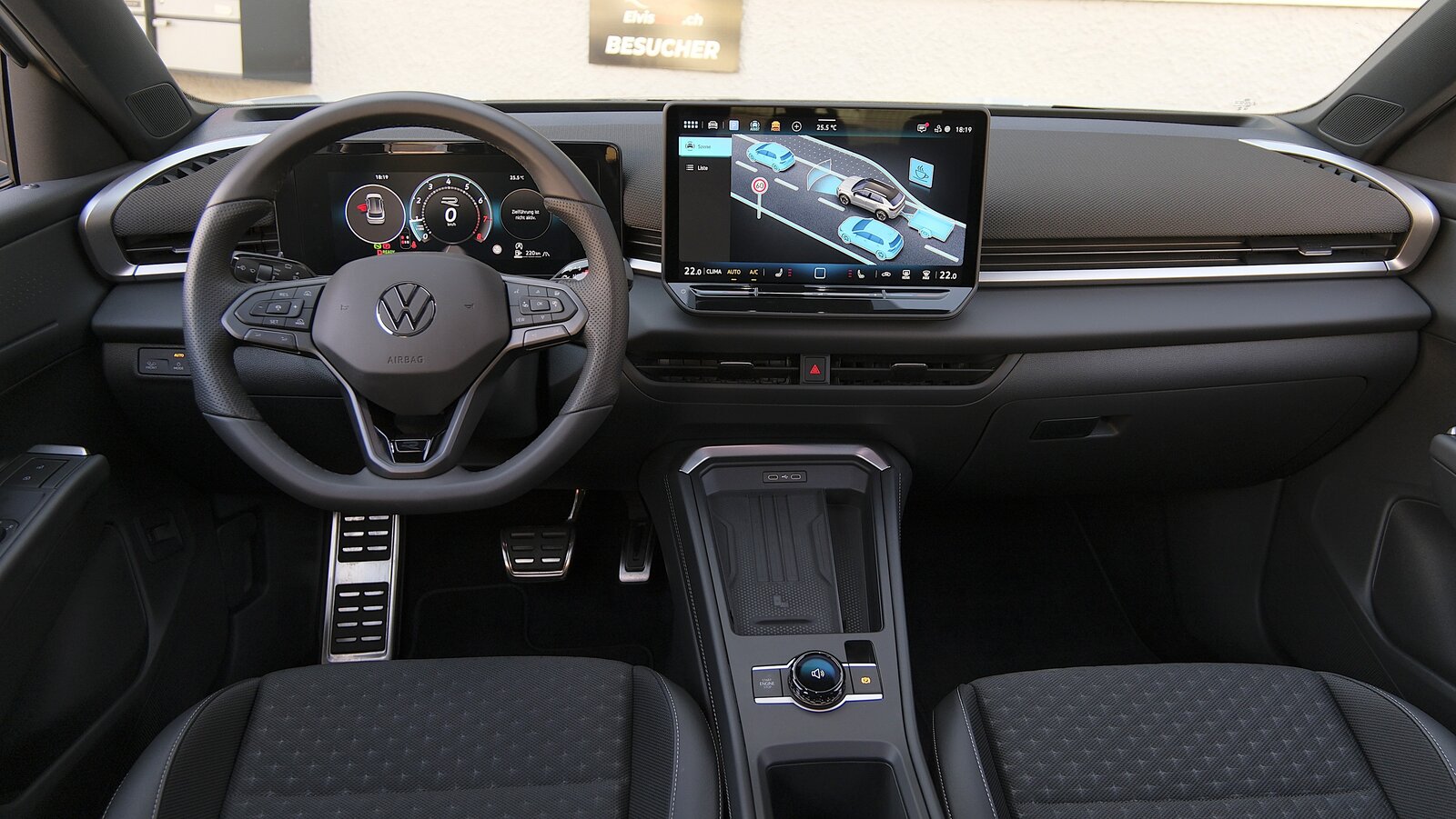 VW T-Roc 1.5 eTSI mHEV R-Line DSG Black Style, Hybride Léger Essence/Électricité, Occasion / Utilisé, Automatique - 6