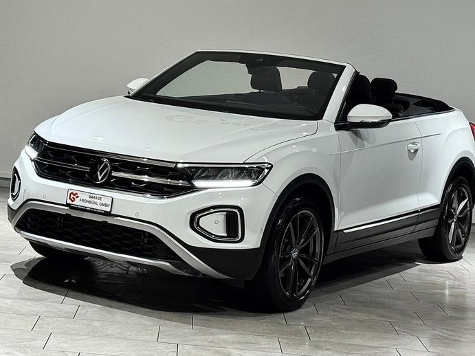VW T-Roc Cabriolet 1.5 TSI EVO Style DSG CH 1.Hand, Benzina, Occasioni / Usate, Automatico