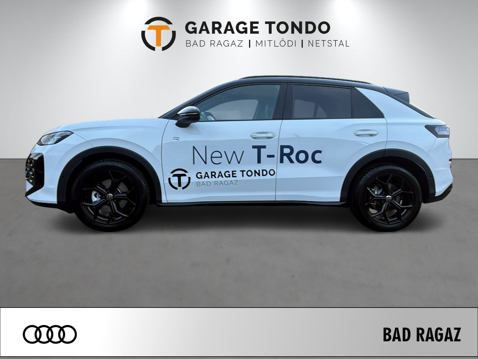 VW T-Roc 1.5 eTSI R-Line DSG, Mild-Hybrid Petrol/Electric, Ex-demonstrator, Automatic - 3