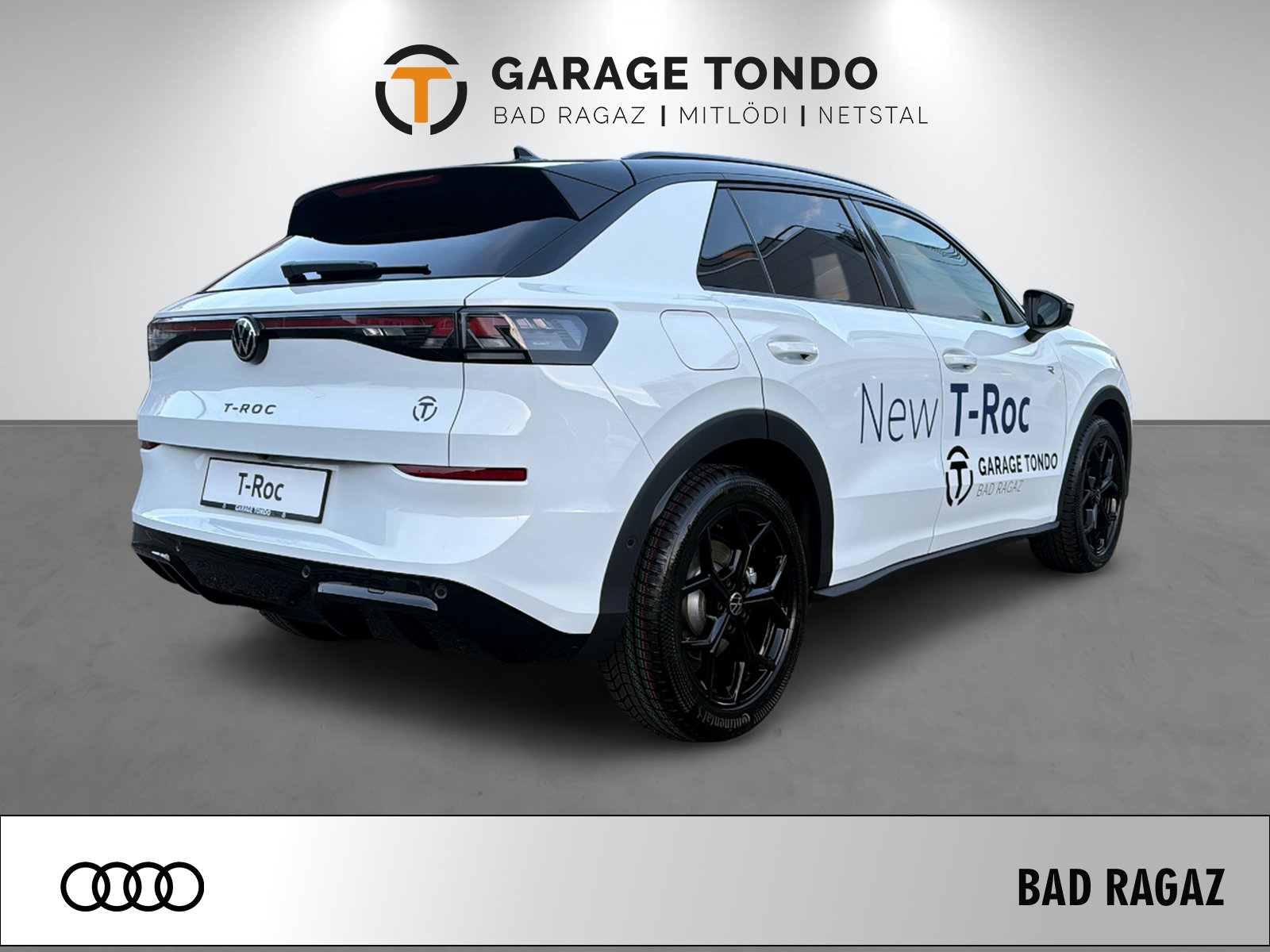 VW T-Roc 1.5 eTSI R-Line DSG, Mild-Hybrid Petrol/Electric, Ex-demonstrator, Automatic - 4
