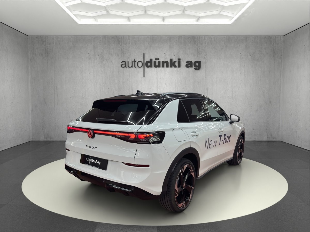 VW T-Roc 1.5 eTSI mHEV R-Line DSG, Hybride Leggero Benzina/Elettrica, Auto dimostrativa, Automatico - 4