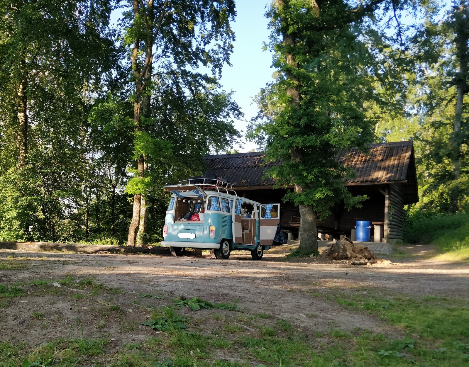VW T2 Kombi Camper, Benzina, Auto d'epoca, Manuale - 5