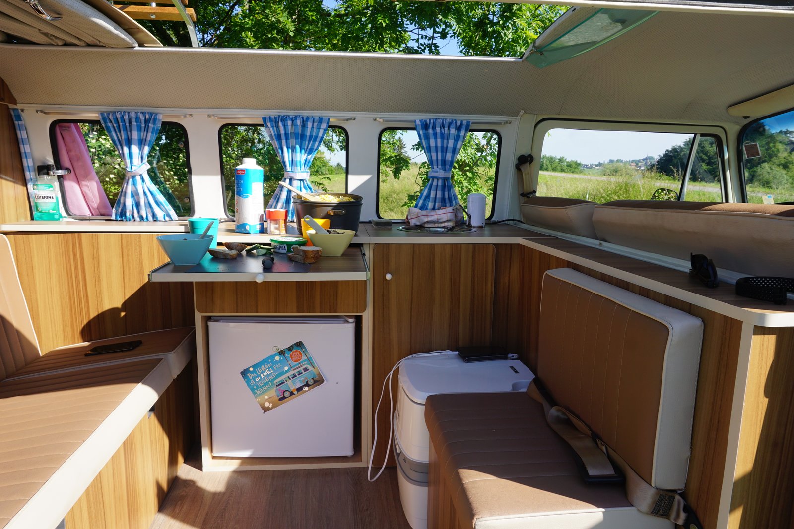 VW T2 Kombi Camper, Benzina, Auto d'epoca, Manuale - 7