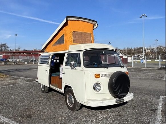 VW T2 T2b Westfalia Campmobile Jg., Petrol, Classic, Manual - 5
