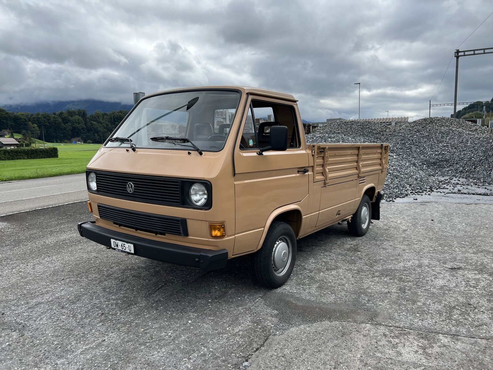 VW T3 Pritsche, Essence, Voiture de collection, Manuelle - 2