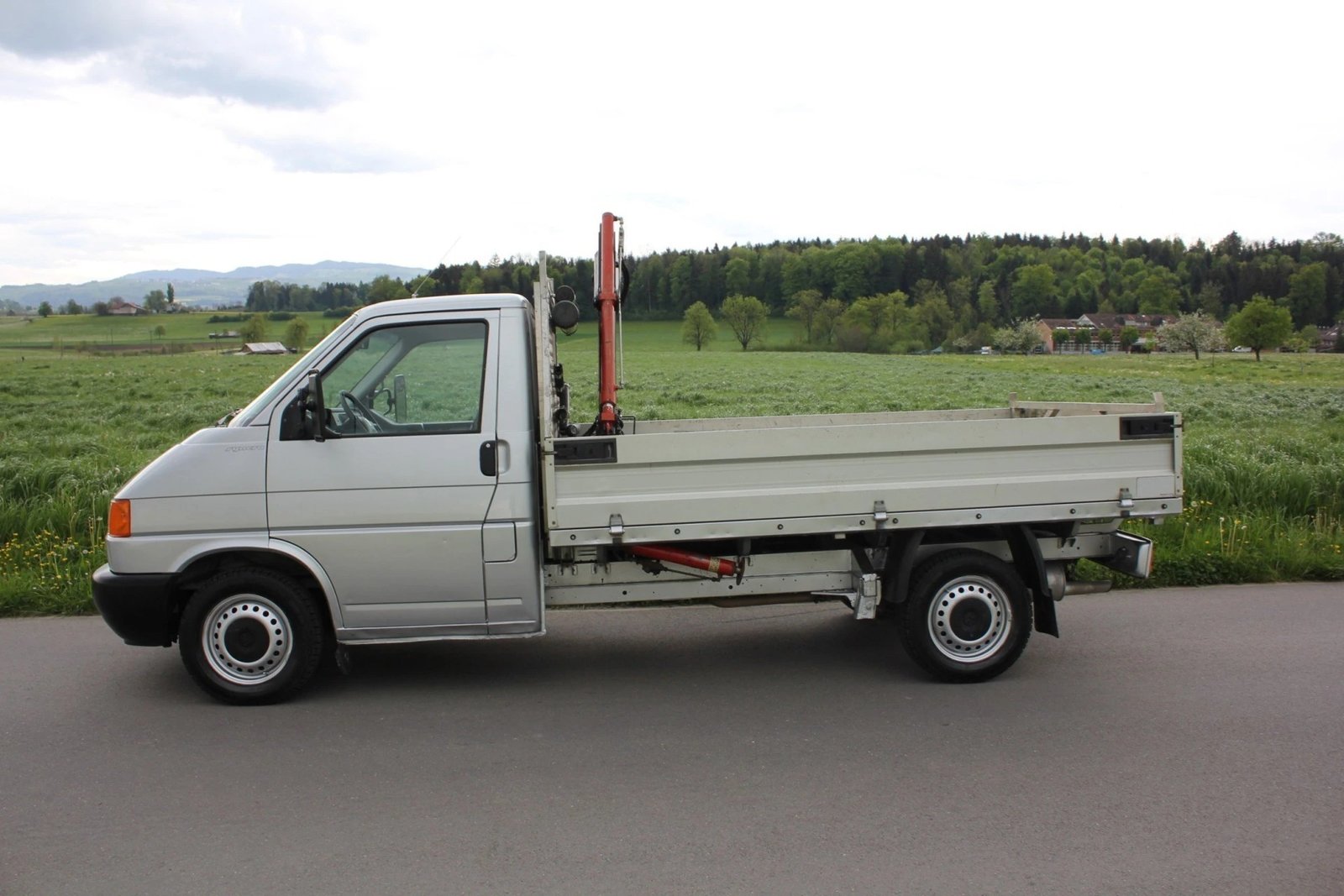 VW T4 2.5 syncro mit Kran, Essence, Occasion / Utilisé, Manuelle - 6