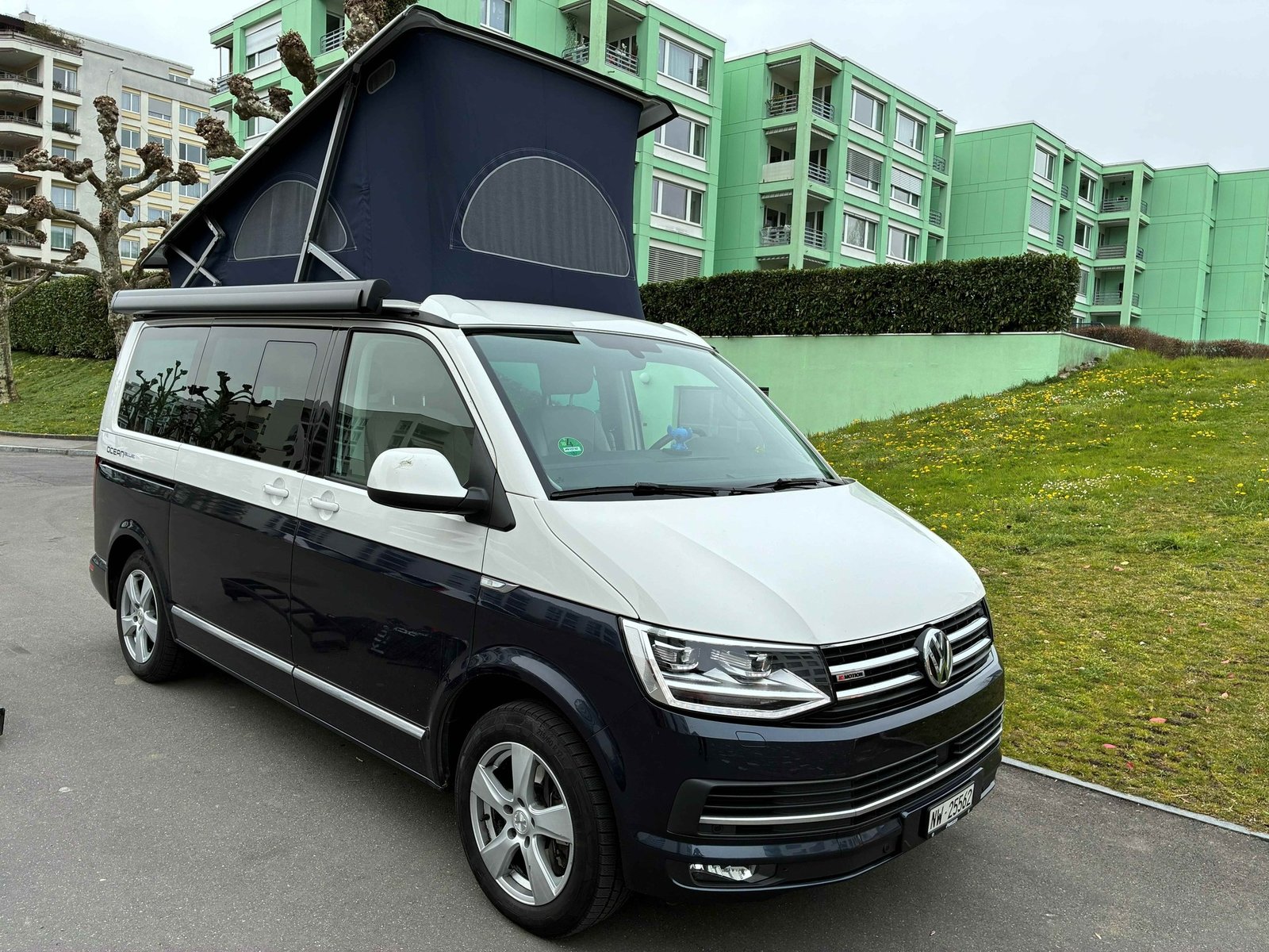 VW T6 California 3000 2.0 TDI 150 Ocean BLUE DSG 4m, Diesel, Occasion / Gebraucht, Automatik - 2