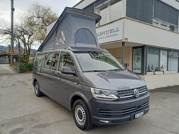 VW VW T6 2.0 TDI 150PS 4X4 LANG MAREMONTI FAMILY CAMPER 9SITZE, Diesel, Second hand / Used, Manual