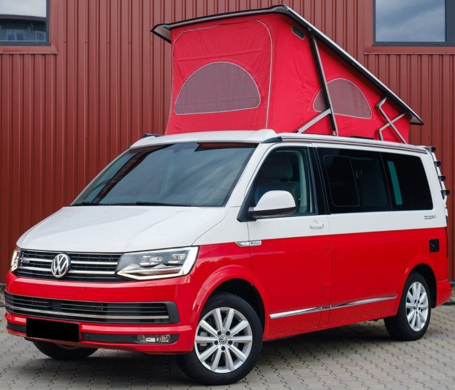 VW T6 California 2.0 Bi-TDI Ocean RED 4Motion, Diesel, Occasion / Gebraucht, Automatik - 2