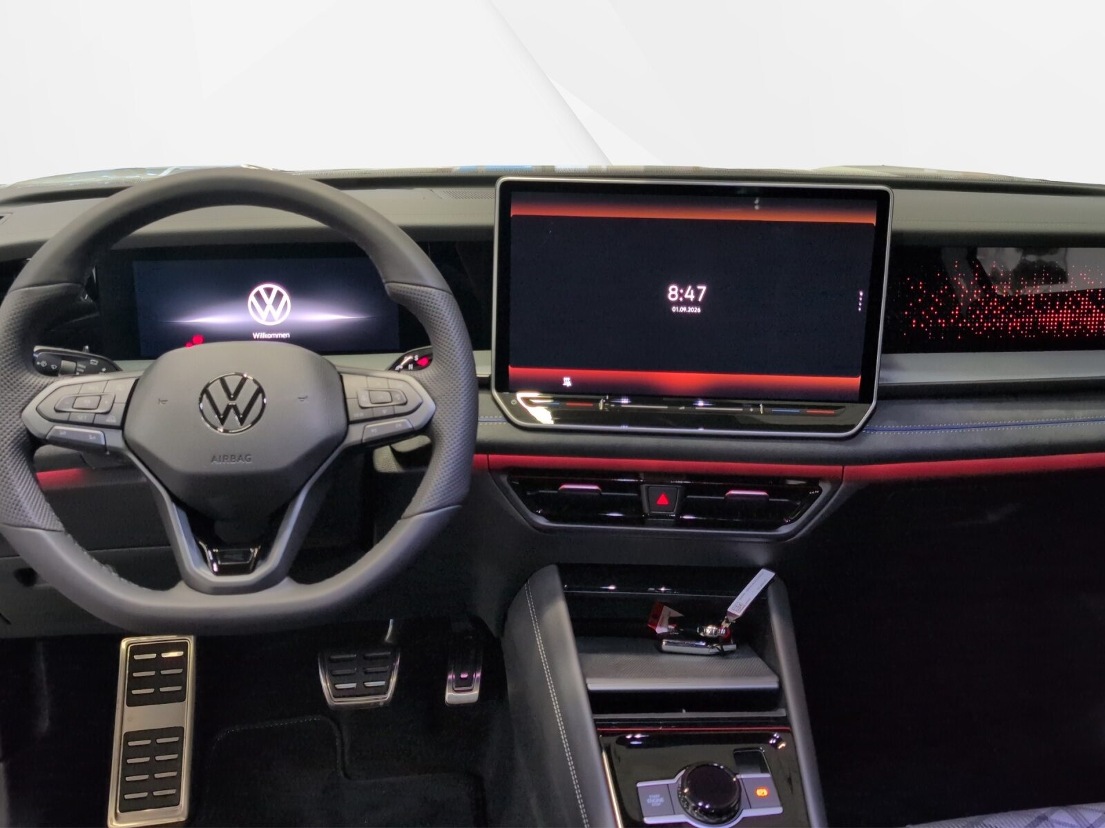 VW Tayron R-Line, Voll-Hybrid Benzin/Elektro, Neuwagen, Automatik - 7