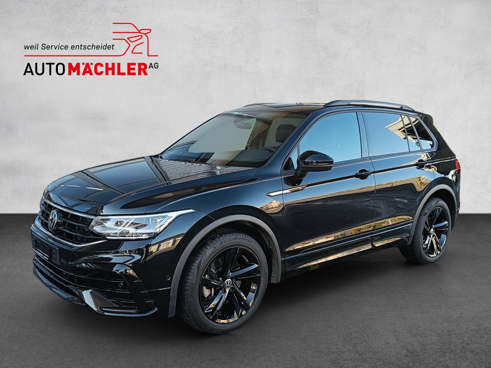 VW Tiguan 2.0 TDI SCR R-Line Black Style DSG *8- Fach Räder*