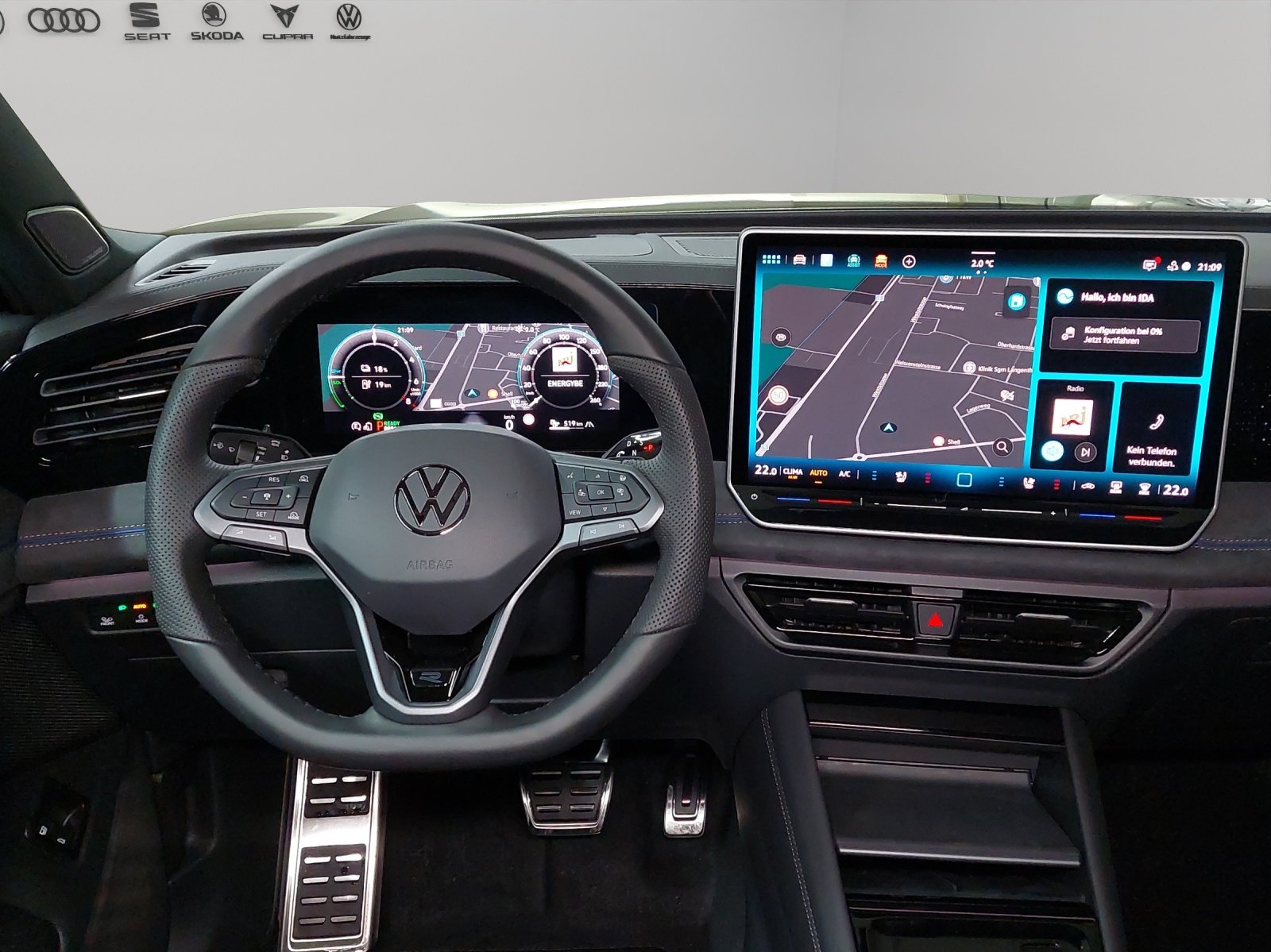 VW Tiguan 1.5 TSI evo2 eHybrid R-Line DSG, Hybride Rechargeable Essence/Électricité, Voiture nouvelle, Automatique - 7