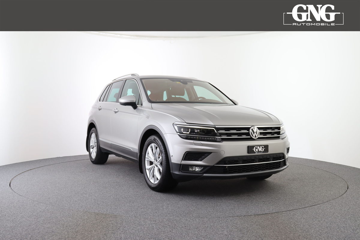 VW Tiguan Highline, Benzin, Occasion / Gebraucht, Automatik - 7