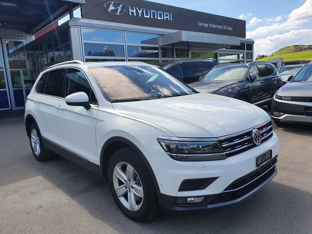 VW Tiguan 2.0TSI Highline 4Motion DSG, Essence, Occasion / Utilisé, Automatique