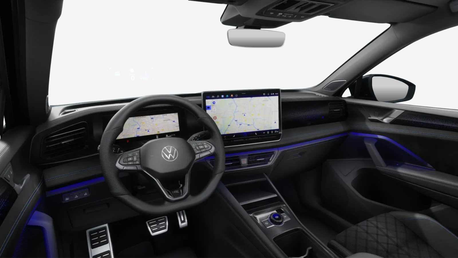 VW Tiguan R-Line, Benzin, Occasion / Gebraucht, Automatik - 6