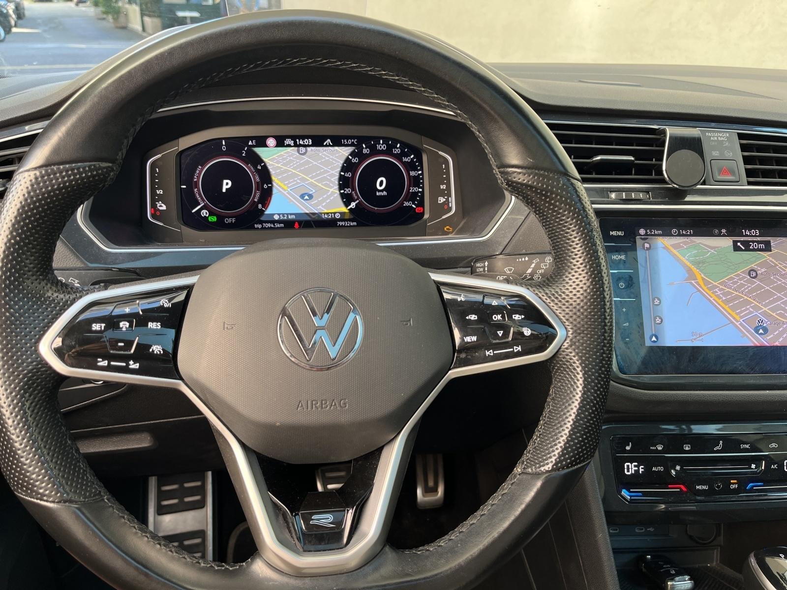 VW Tiguan 1.4TSI PHEV R-Line DSG, Plug-in-Hybrid Benzin/Elektro, Occasion / Gebraucht, Automatik - 7