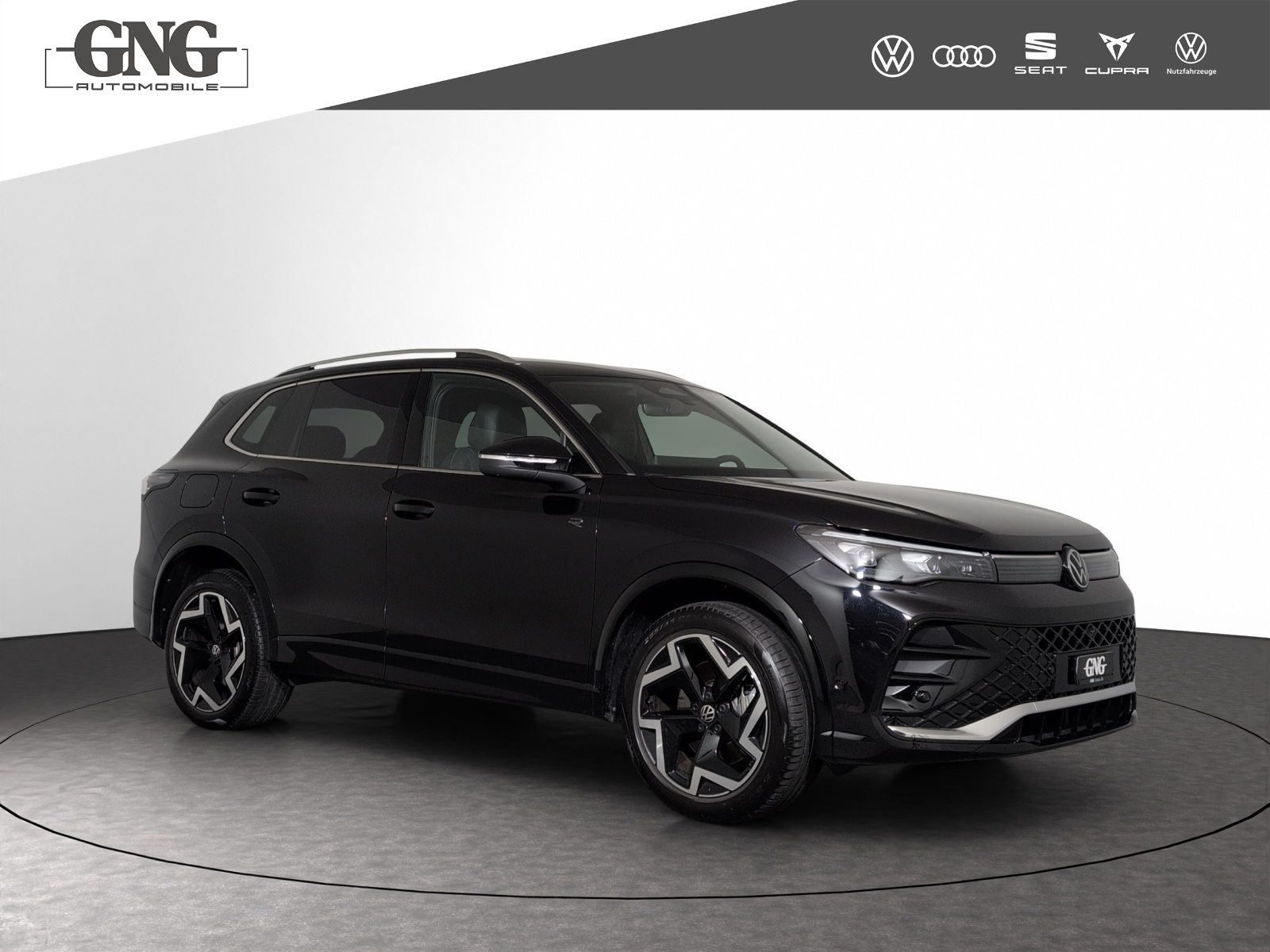 VW Tiguan R-Line, Voll-Hybrid Benzin/Elektro, Occasion / Gebraucht, Automatik - 4