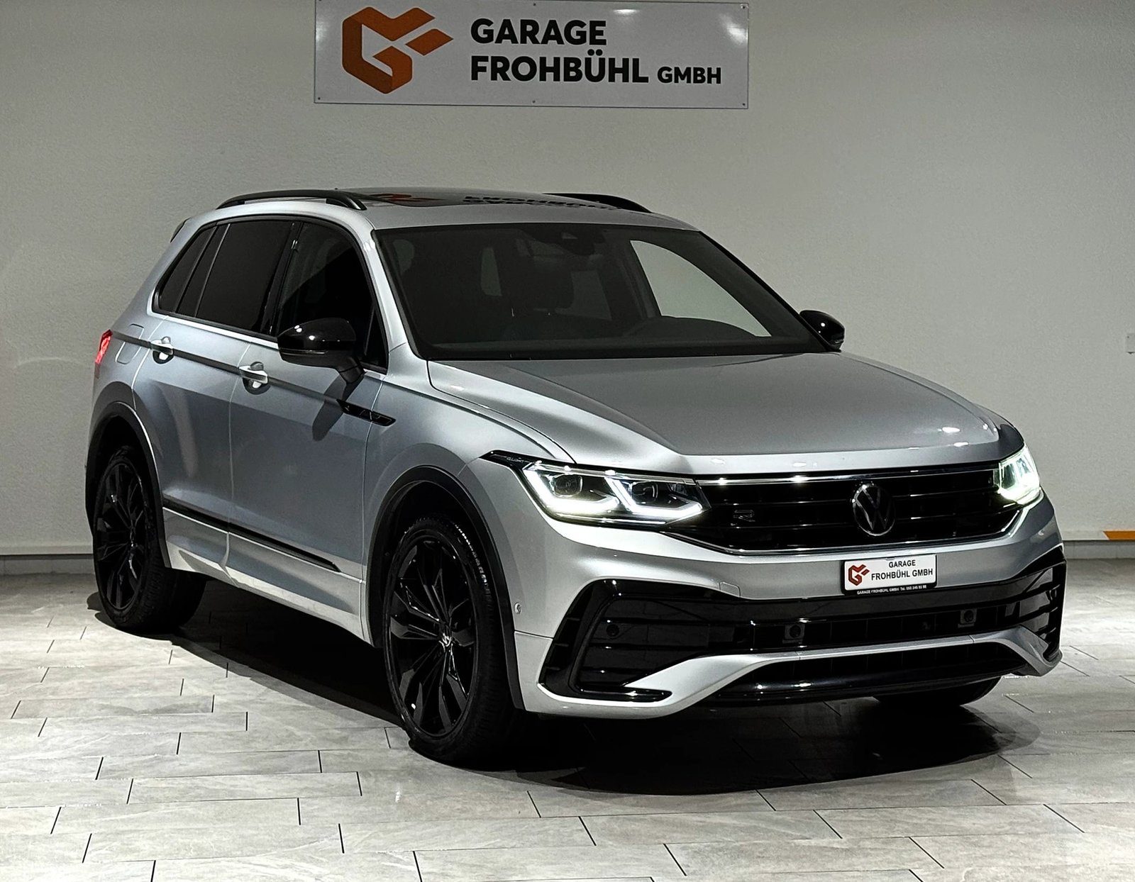 VW Tiguan 2.0TSI R-Line 4Motion DSG l 1.Hand l CH l, Essence, Occasion / Utilisé, Automatique - 3