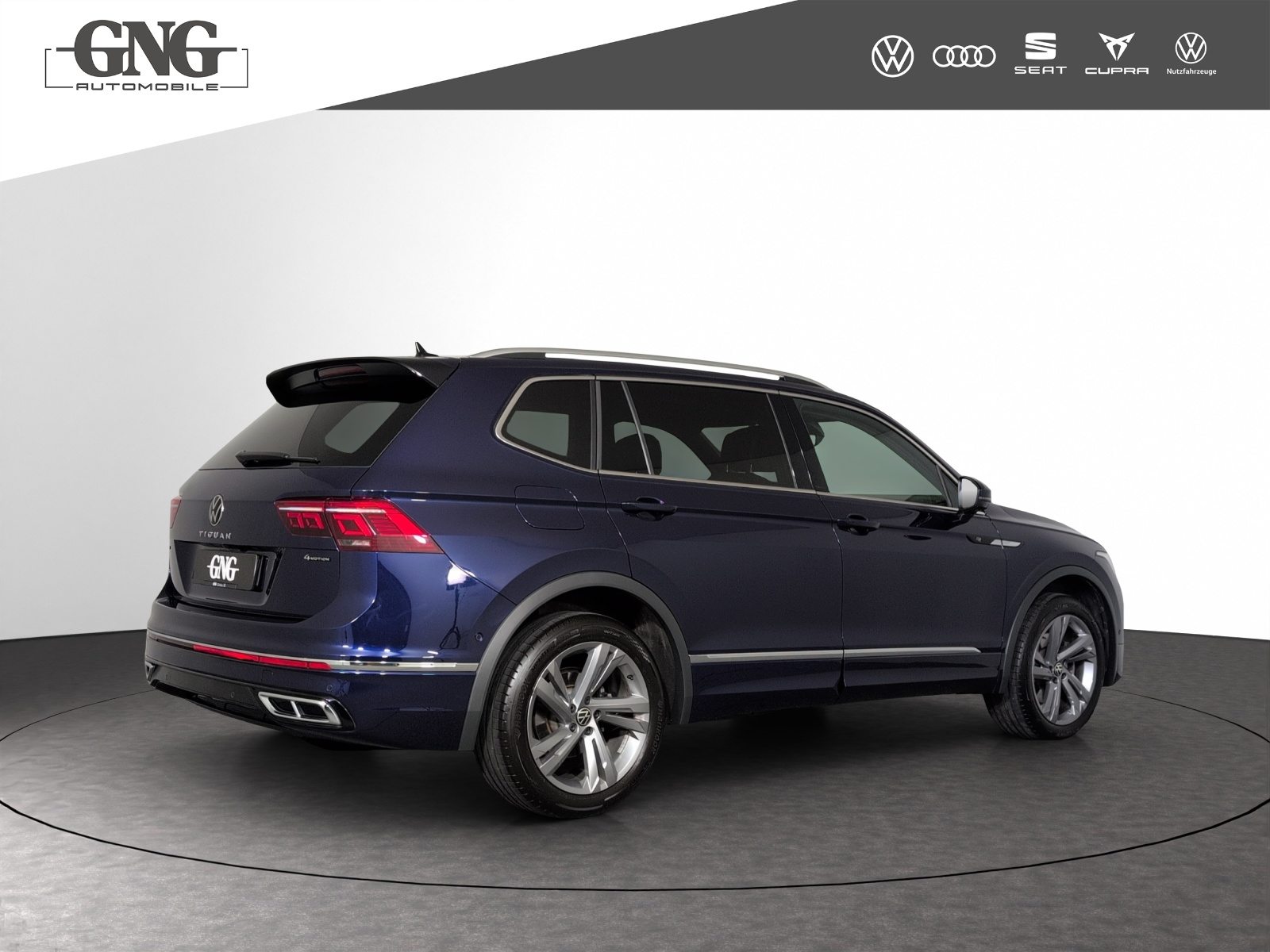 VW Tiguan Allspace R-Line, Benzin, Occasion / Gebraucht, Automatik - 3
