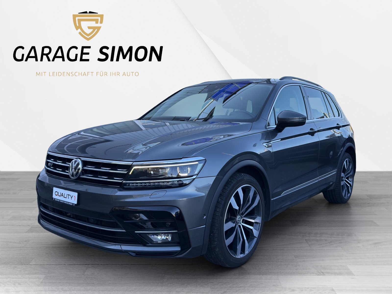 VW Tiguan 2.0TSI R-LINE 4Motion DSG *** DISTANZREGLER / AHK, Benzin, Occasion / Gebraucht, Automatik - 3