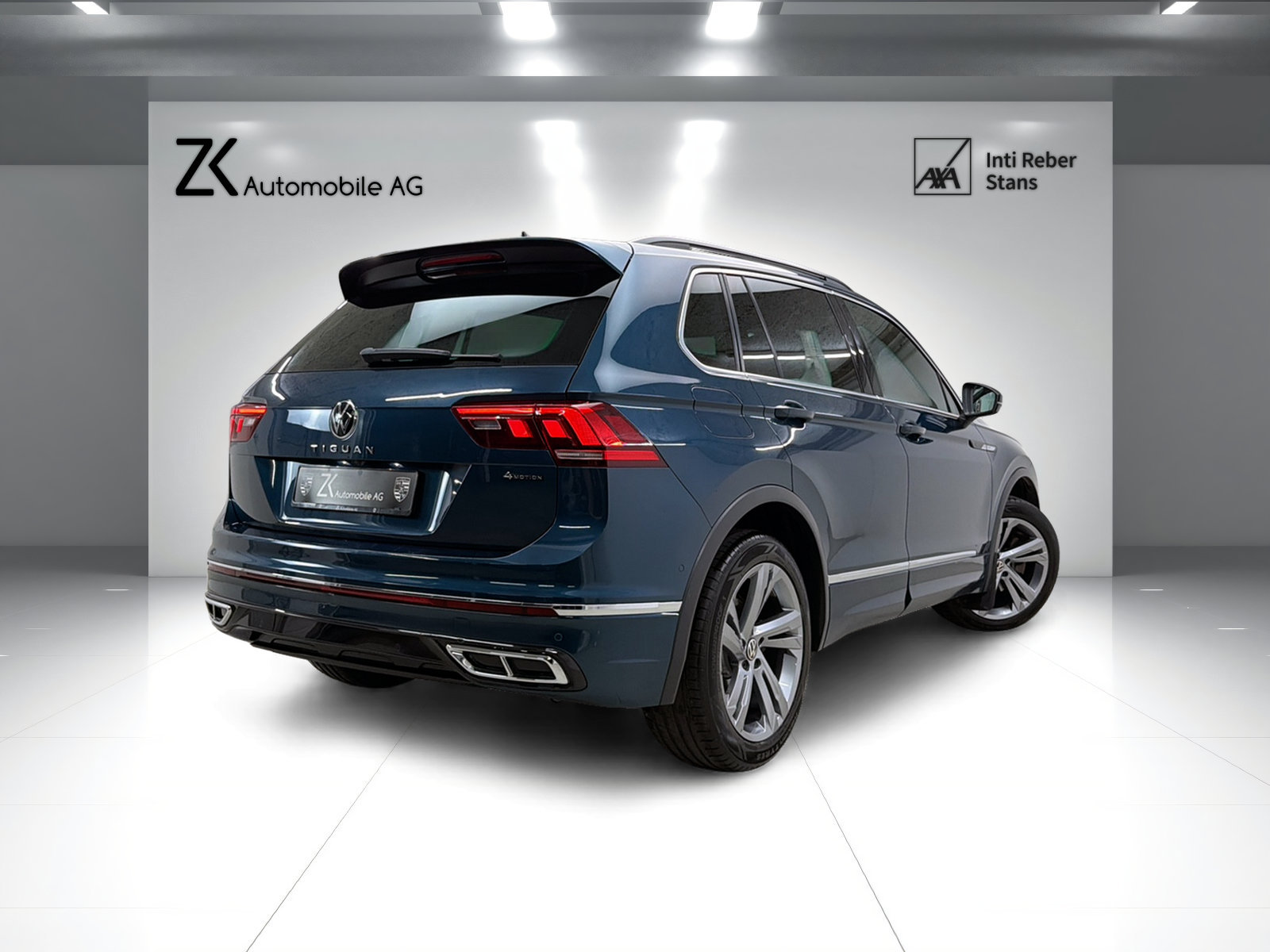 VW Tiguan 2.0 TDI SCR R-Line 200PS NIGHTSHADE BLUE 4Motion D, Diesel, Occasion / Utilisé, Automatique - 2