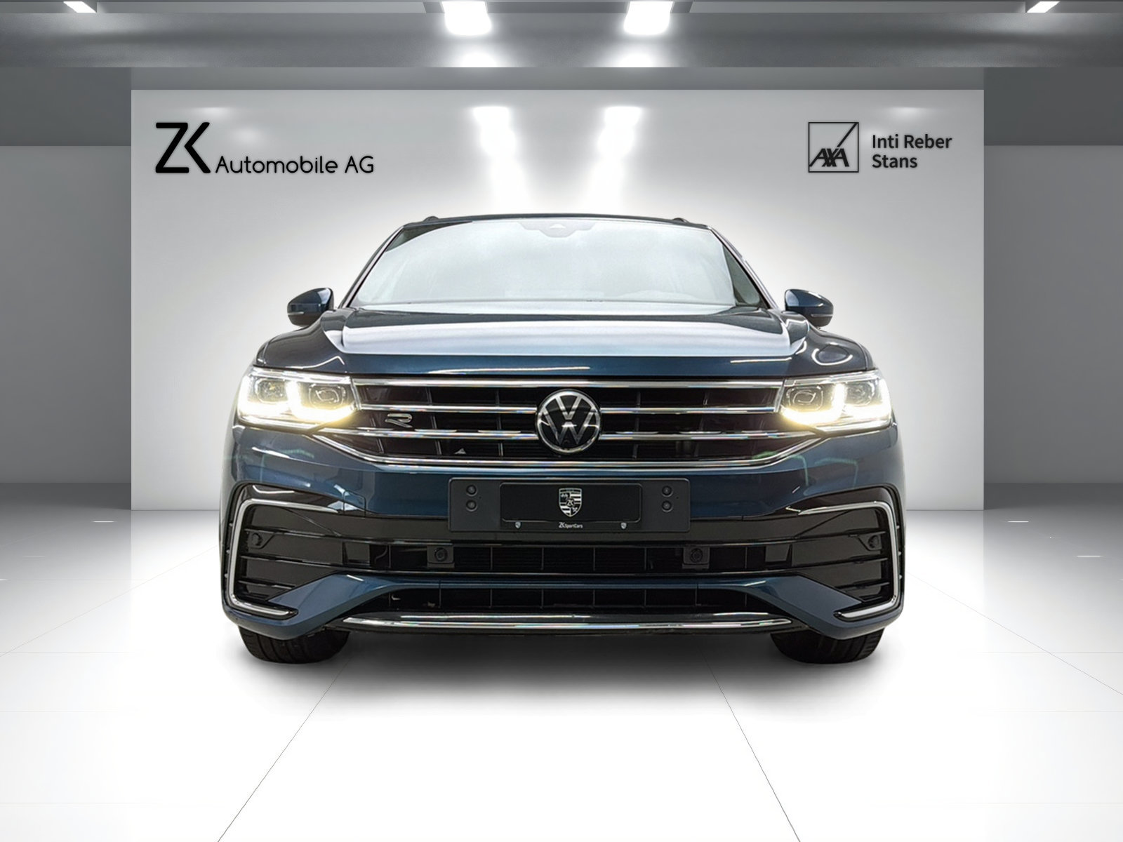 VW Tiguan 2.0 TDI SCR R-Line 200PS NIGHTSHADE BLUE 4Motion D, Diesel, Occasion / Utilisé, Automatique - 4
