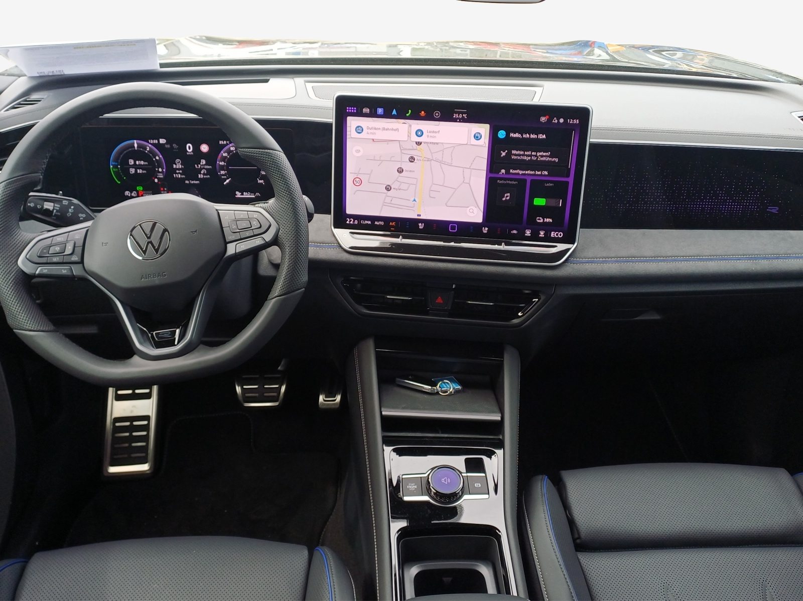 VW Tiguan R-Line, Voll-Hybrid Benzin/Elektro, Occasion / Gebraucht, Automatik - 5