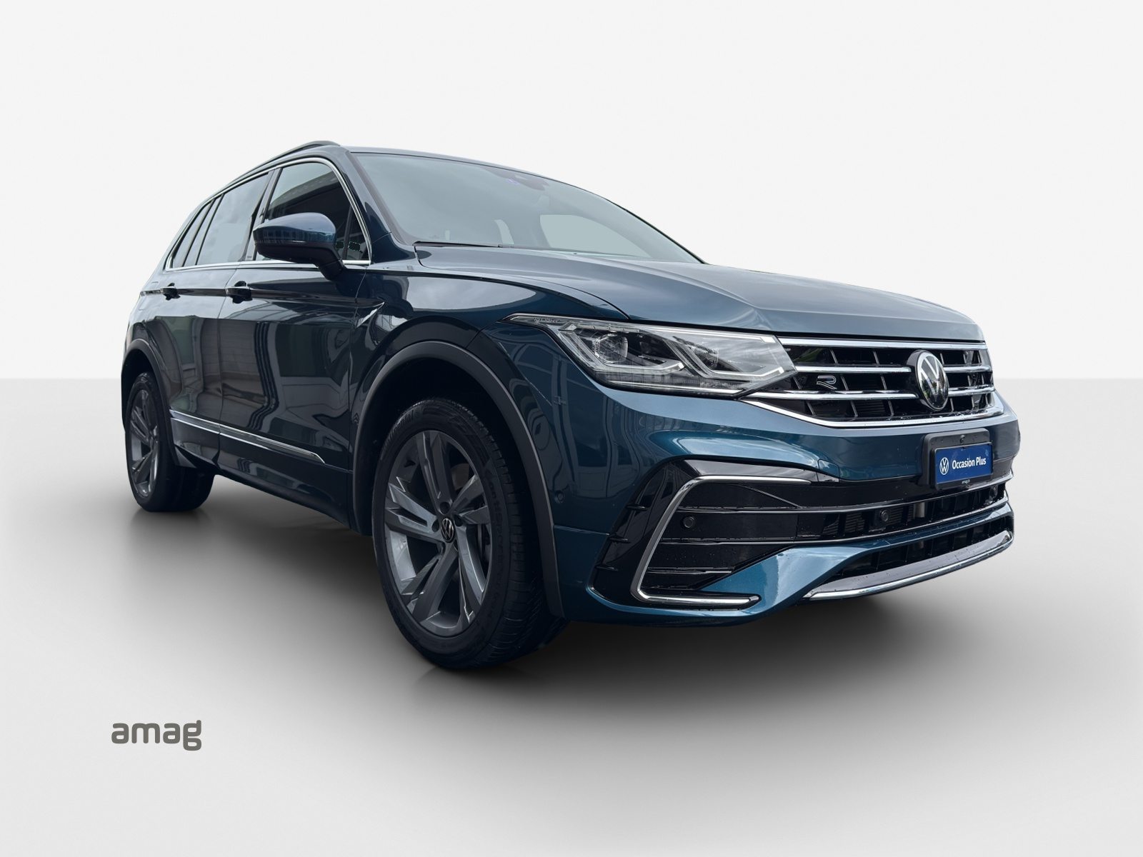 VW Tiguan R-Line, Hybride Intégral Essence/Électricité, Occasion / Utilisé, Automatique - 7