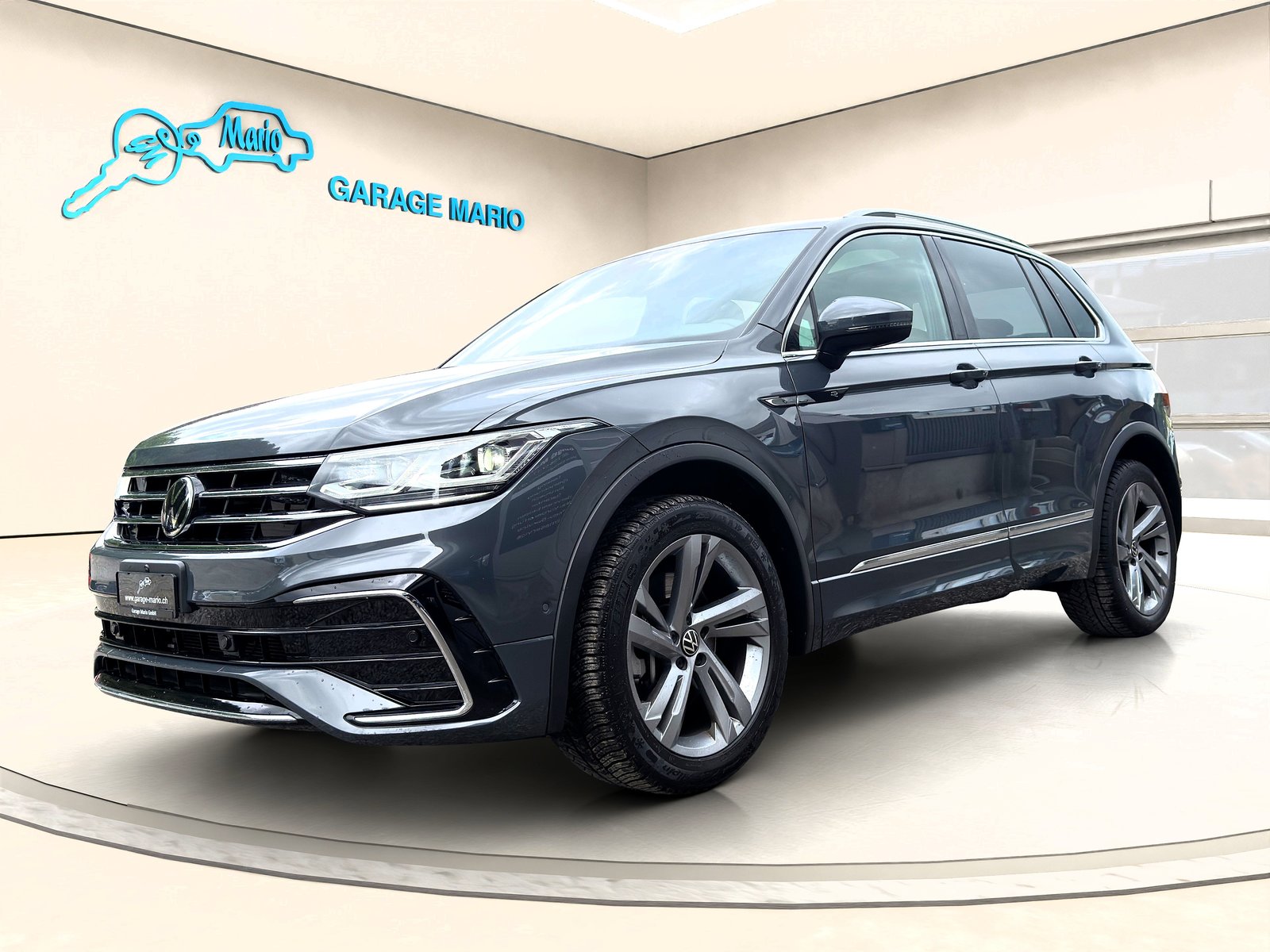 VW Tiguan 2.0 TDI R-Line Leder SCR Selection 4Motion DSG, Diesel, Second hand / Used, Automatic - 3