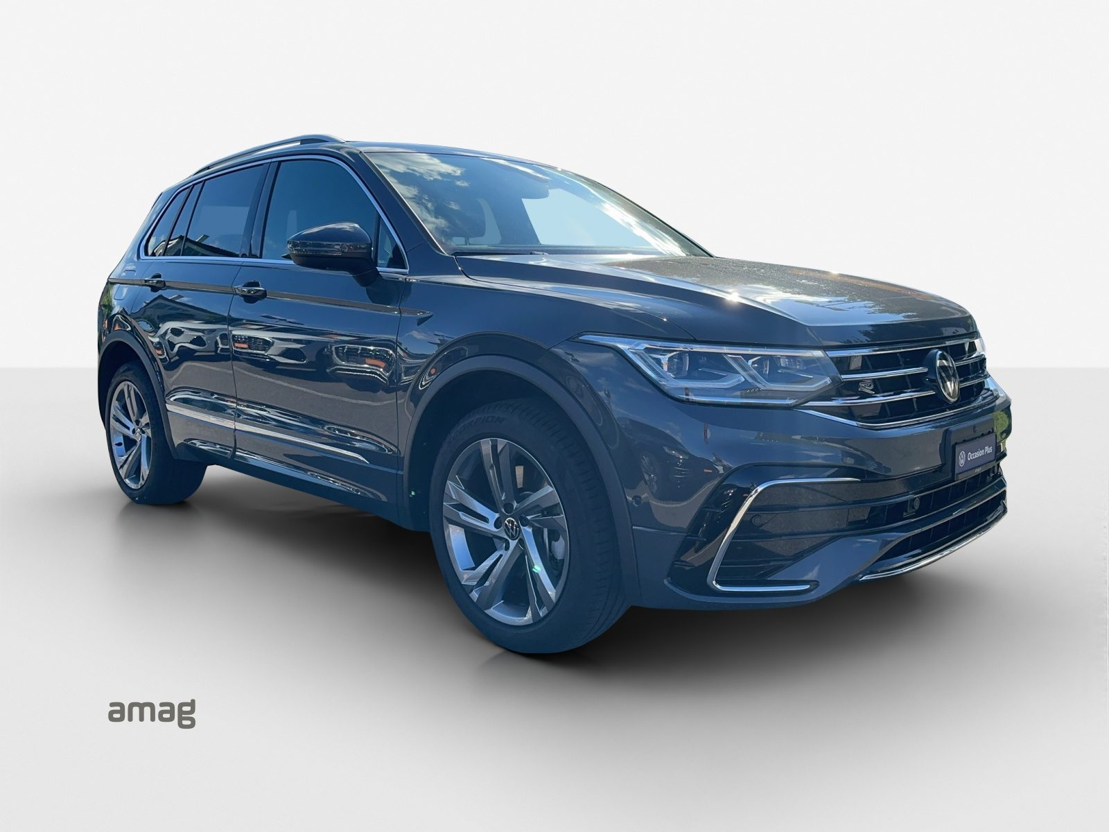 VW Tiguan R-Line, Voll-Hybrid Benzin/Elektro, Occasion / Gebraucht, Automatik - 6