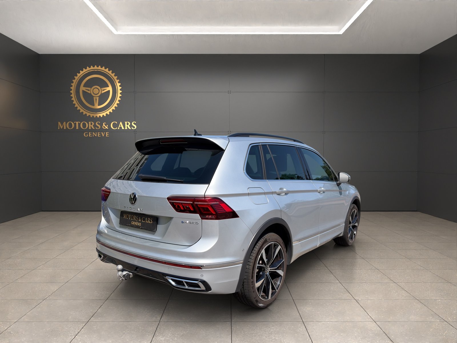 VW Tiguan 1.4TSI PHEV R-Line DSG, Hybride Rechargeable Essence/Électricité, Occasion / Utilisé, Automatique - 5