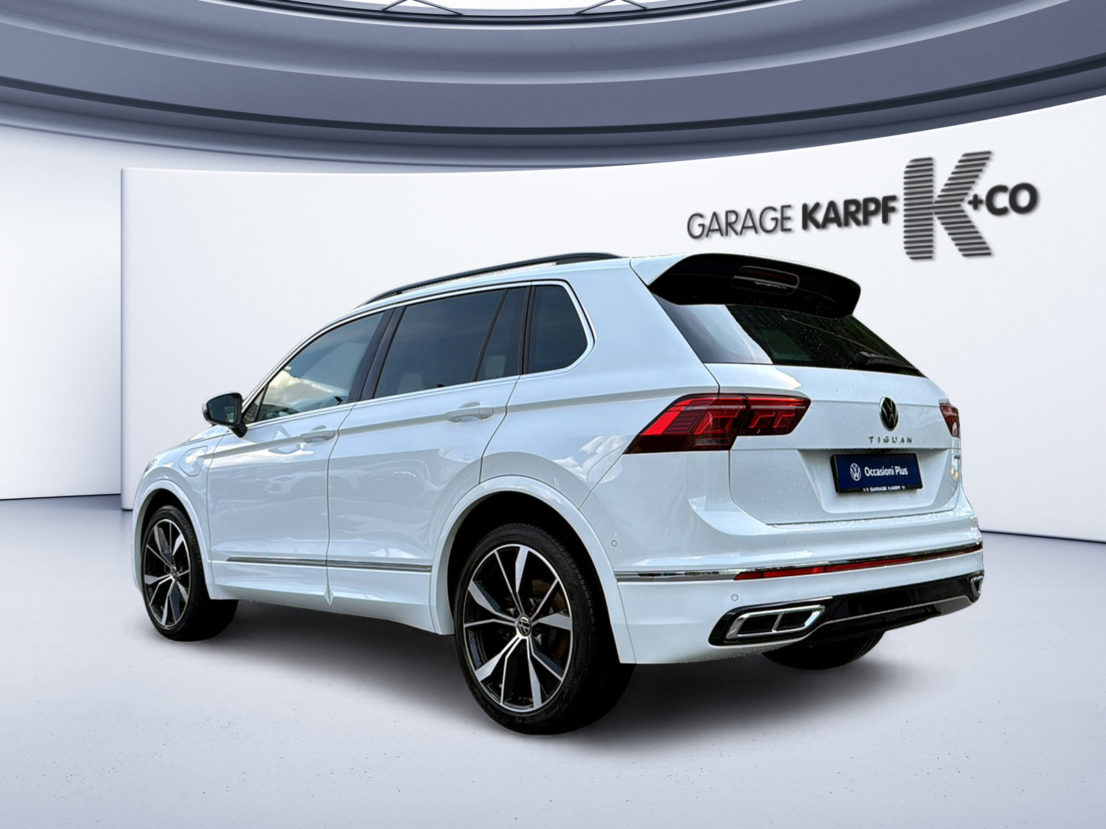 VW Tiguan R-Line, Voll-Hybrid Benzin/Elektro, Occasion / Gebraucht, Automatik - 3