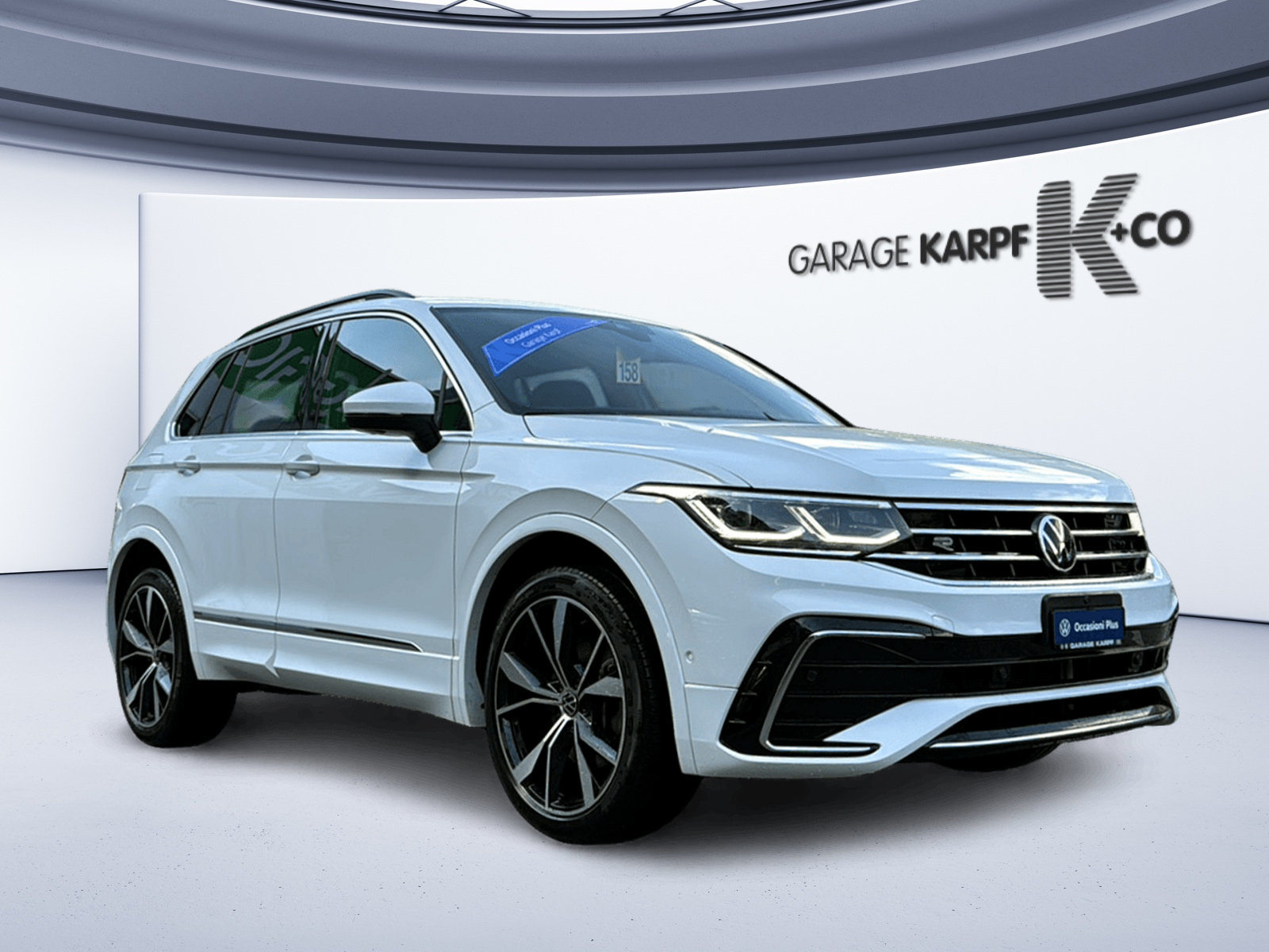 VW Tiguan R-Line, Voll-Hybrid Benzin/Elektro, Occasion / Gebraucht, Automatik - 7