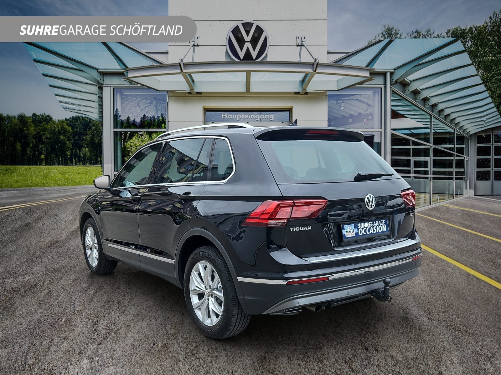 VW Tiguan Highline, Benzin, Occasion / Gebraucht, Automatik - 6